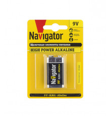 Батарейка Navigator крона 6LR61/6F22 9 В (1 шт.)