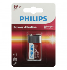 Батарейка Philips Power (Б0062717) крона 6LR61 9 В (1 шт.)