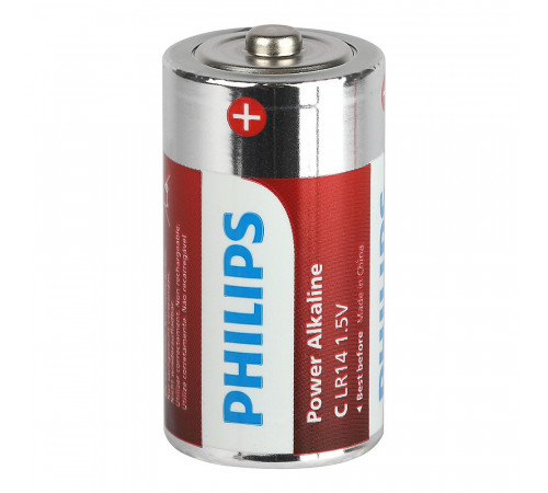 Батарейка Philips Power C LR14 1,5 В (2 шт.) (Б0062687) Батарейка Philips Power C LR14 1,5 В (2 шт.) (Б0062687)