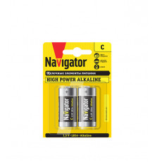 Батарейка Navigator LR14 1,5 В (2 шт.)