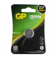Батарейка GP Batteries CR2016 3 В (1 шт.)