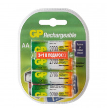 Аккумулятор GP Batteries АА пальчиковый LR6 1,2 В 2700 мАч (4 шт.)
