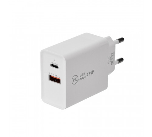 Зарядное устройство USB 3.0/Type-C Rexant 230 В 2100 мА (16-0278) Зарядное устройство USB 3.0/Type-C Rexant 230 В 2100 мА (16-0278)