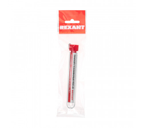 Припой Rexant ПОС-61 d1 Sn61 Pb39 Flux 2.2% с канифолью 10 г (09-3101) Припой Rexant ПОС-61 d1 Sn61 Pb39 Flux 2.2% с канифолью 10 г (09-3101)