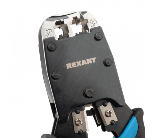 Пресс-клещи Rexant HT-500R для обжима RJ разъемов 8P8C/6P4C/6P4C/6P2C (12-3434-1) Пресс-клещи Rexant HT-500R для обжима RJ разъемов 8P8C/6P4C/6P4C/6P2C (12-3434-1)