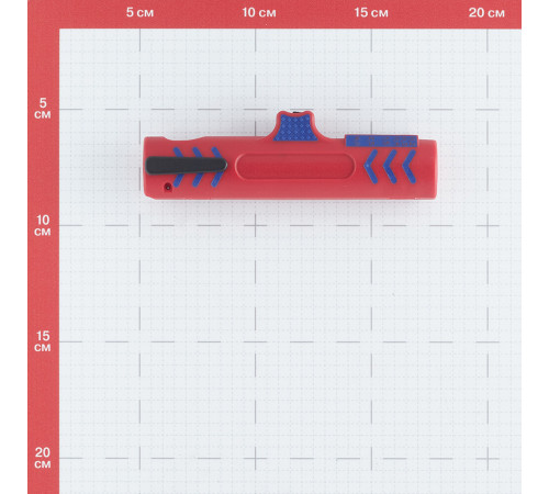 Стриппер сечение 8- 13 кв.мм Knipex ручной для снятия изоляции с круглого кабеля (KN-1685125SB) Стриппер сечение 8- 13 кв.мм Knipex ручной для снятия изоляции с круглого кабеля (KN-1685125SB)