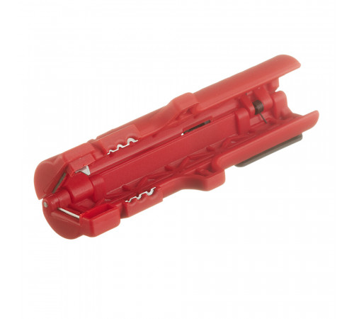 Стриппер сечение 4-13 кв.мм Knipex ручной для снятия изоляции с плоского кабеля (KN-1664125SB) Стриппер сечение 4-13 кв.мм Knipex ручной для снятия изоляции с плоского кабеля (KN-1664125SB)