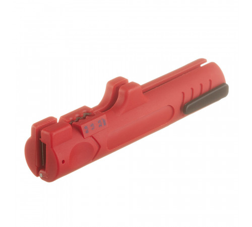 Стриппер сечение 4-13 кв.мм Knipex ручной для снятия изоляции с плоского кабеля (KN-1664125SB) Стриппер сечение 4-13 кв.мм Knipex ручной для снятия изоляции с плоского кабеля (KN-1664125SB)