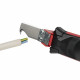 Нож диэлектрический EKF Professional для зачистки кабеля (ws-12)