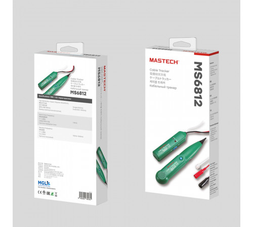 Тестер напряжения с генератором сигнала Mastech MS6812 (13-1220) Тестер напряжения с генератором сигнала Mastech MS6812 (13-1220)