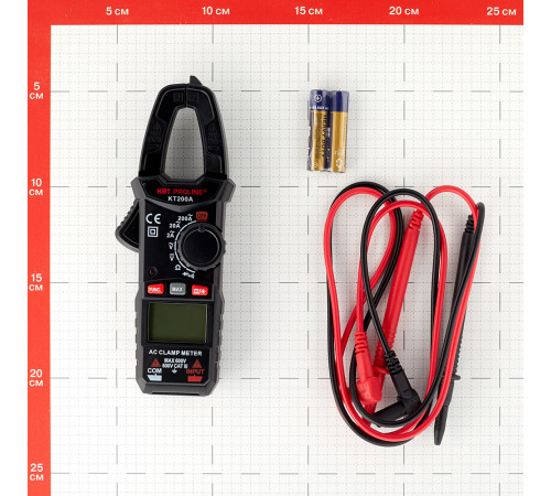 Клещи токовые КВТ ProLine KT 200A (79129) Клещи токовые КВТ ProLine KT 200A (79129)