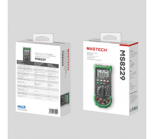 Мультиметр портативный Mastech MS8229 (13-2029) Мультиметр портативный Mastech MS8229 (13-2029)
