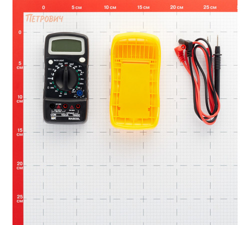 Мультиметр портативный IEK Master MAS830L (TMD-3L-830) Мультиметр портативный IEK Master MAS830L (TMD-3L-830)