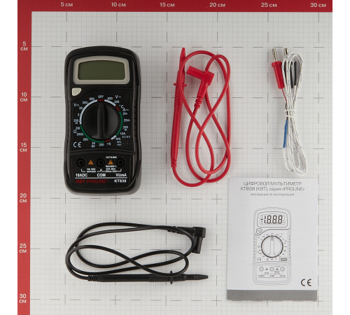 Мультиметр портативный КВТ KT 838 Proline (79128) Мультиметр портативный КВТ KT 838 Proline (79128)