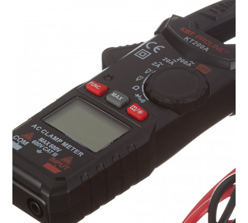 Клещи токовые КВТ ProLine KT 200A (79129) Клещи токовые КВТ ProLine KT 200A (79129)