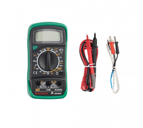 Мультиметр портативный Mastech MAS838 (13-2008) Мультиметр портативный Mastech MAS838 (13-2008)