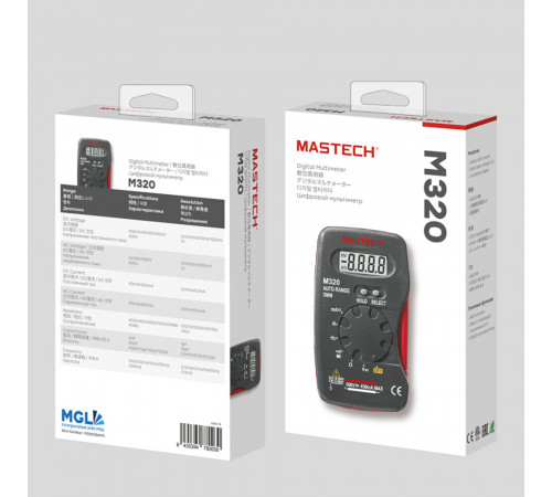 Мультиметр портативный Mastech M320 (13-2009) Мультиметр портативный Mastech M320 (13-2009)