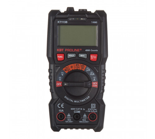 Мультиметр портативный КВТ ProLine KT 113B (79125) Мультиметр портативный КВТ ProLine KT 113B (79125)