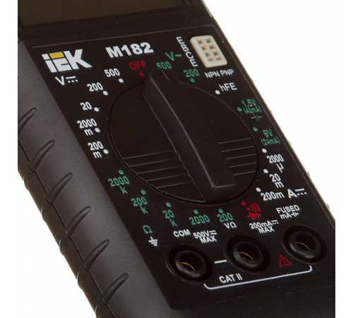 Мультиметр портативный IEK Compact M182 (TMD-1S-182) Мультиметр портативный IEK Compact M182 (TMD-1S-182)