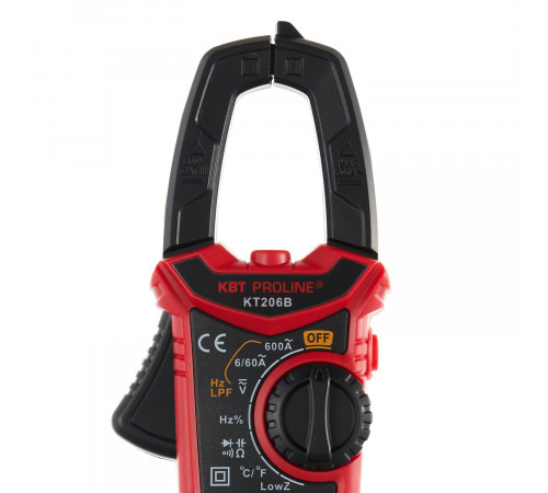 Клещи токовые КВТ ProLine KT 206B (79130) Клещи токовые КВТ ProLine KT 206B (79130)