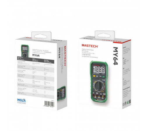 Мультиметр портативный Mastech MY64 (13-2005) Мультиметр портативный Mastech MY64 (13-2005)