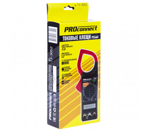 Клещи токовые Proconnect P266C (13-3052) Клещи токовые Proconnect P266C (13-3052)