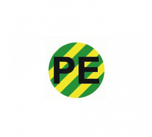 Наклейка знак электробезопасности EKF PROxima d20 мм PE желто-зеленая (100 шт.) (an-2-07-1) Наклейка знак электробезопасности EKF PROxima d20 мм PE желто-зеленая (100 шт.) (an-2-07-1)