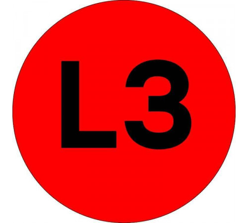 Наклейка знак электробезопасности EKF PROxima d20 мм L3 красная (100 шт.) (an-2-15-2) Наклейка знак электробезопасности EKF PROxima d20 мм L3 красная (100 шт.) (an-2-15-2)