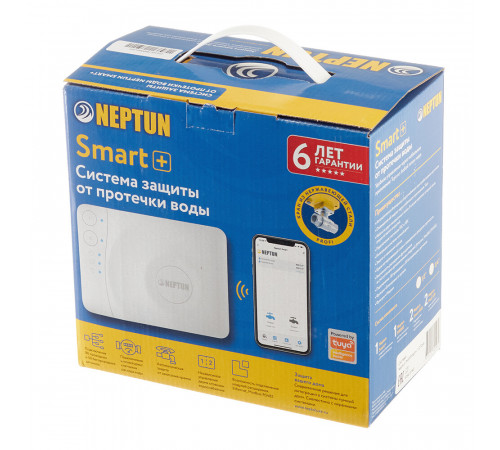 Система контроля протечки воды Neptun Profi Smart+ Tuya 1/2 (2264867) Система контроля протечки воды Neptun Profi Smart+ Tuya 1/2 (2264867)