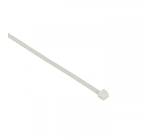 Стяжка кабельная EKF Basic 200х2,5 мм нейлоновая белая (100 шт.) (plc-c-2.5x200)