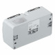 Розетка Systeme Electric Этюд накладная серая со шторками с крышкой (PA16-244C)