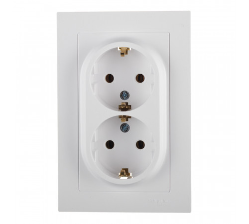 Розетка Systeme Electric AtlasDesign встраиваемая белая (ATN000124) Розетка Systeme Electric AtlasDesign встраиваемая белая (ATN000124)