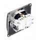 Розетка Systeme Electric Glossa встраиваемая антрацит (GSL000743)