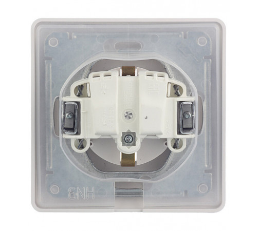 Розетка Systeme Electric Glossa встраиваемая белая со шторками с крышкой (GSL000148) Розетка Systeme Electric Glossa встраиваемая белая со шторками с крышкой (GSL000148)