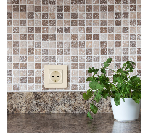 Розетка Legrand Inspiria встраиваемая слоновая кость (673721) Розетка Legrand Inspiria встраиваемая слоновая кость (673721)