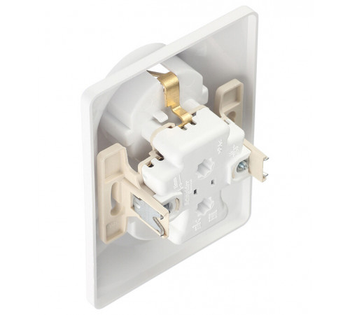 Розетка Systeme Electric Glossa встраиваемая белая (GSL000124) Розетка Systeme Electric Glossa встраиваемая белая (GSL000124)