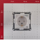 Розетка Systeme Electric AtlasDesign Aqua встраиваемая белая со шторками с крышкой (ATN440146)