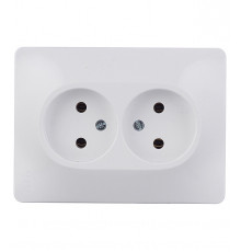 Розетка Systeme Electric Glossa встраиваемая белая (GSL000120)
