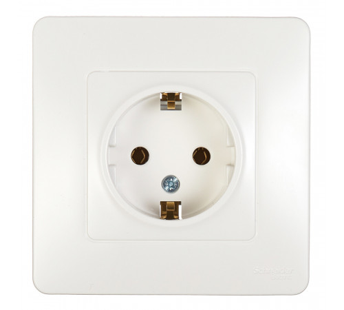 Розетка Systeme Electric Blanca встраиваемая белая (BLNRS001011) Розетка Systeme Electric Blanca встраиваемая белая (BLNRS001011)
