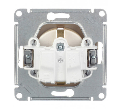 Розетка Systeme Electric Glossa встраиваемая титан (GSL000443) Розетка Systeme Electric Glossa встраиваемая титан (GSL000443)