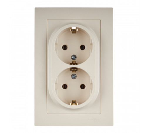 Розетка Systeme Electric AtlasDesign встраиваемая бежевая (ATN000224) Розетка Systeme Electric AtlasDesign встраиваемая бежевая (ATN000224)
