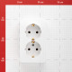 Розетка Systeme Electric Blanca накладная белая (BLNRA010211)