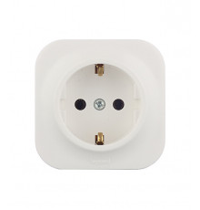 Розетка Legrand Quteo накладная белая (782211)