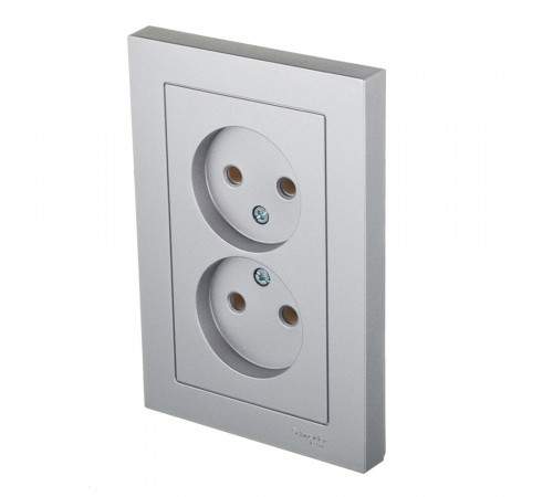 Розетка Systeme Electric AtlasDesign встраиваемая алюминий (ATN000320) Розетка Systeme Electric AtlasDesign встраиваемая алюминий (ATN000320)