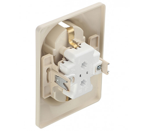 Розетка Systeme Electric Glossa встраиваемая бежевая (GSL000224) Розетка Systeme Electric Glossa встраиваемая бежевая (GSL000224)
