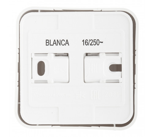 Розетка Systeme Electric Blanca накладная белая компакт (BLNRA110111)