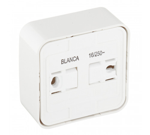Розетка Systeme Electric Blanca накладная белая компакт (BLNRA110111)