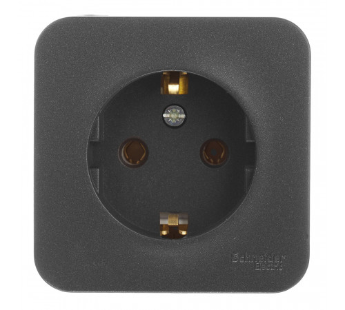 Розетка Systeme Electric Blanca накладная антрацит (BLNRA010116) Розетка Systeme Electric Blanca накладная антрацит (BLNRA010116)