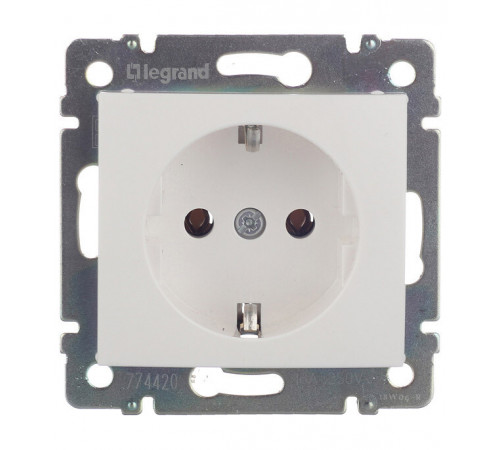 Розетка Legrand Valena встраиваемая белая (694280) Розетка Legrand Valena встраиваемая белая (694280)