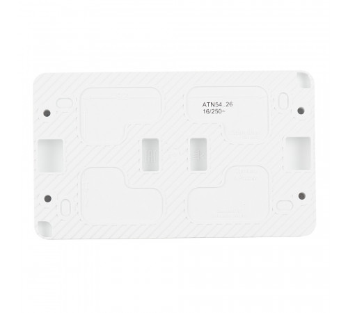 Розетка Systeme Electric AtlasDesign Profi54 накладная белая со шторками с крышкой (ATN540126) Розетка Systeme Electric AtlasDesign Profi54 накладная белая со шторками с крышкой (ATN540126)